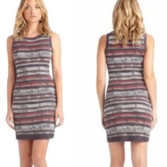 Rachel by Rachel Roy here we are now dress in grey stripe. Worn‎ once - Picture 5 of 5